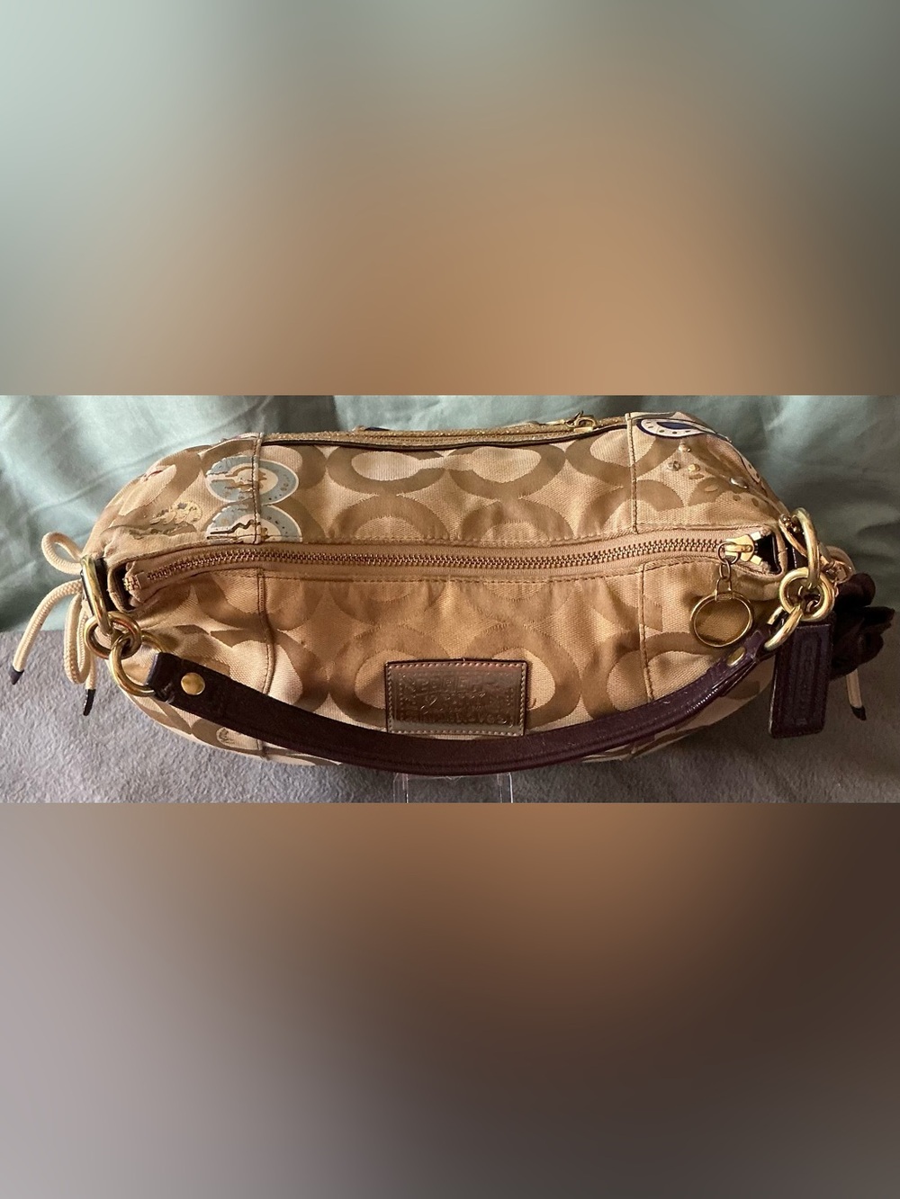 Coach Signature Poppy Jazzy Hobo Bag - Picture 6 of 15